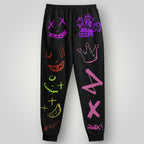 Arcane Jinx inspired jogger pants

Jinx Arcane neon gamer sweatpants

League of Legends Jinx fan joggers

Anime cyberpunk lounge pants