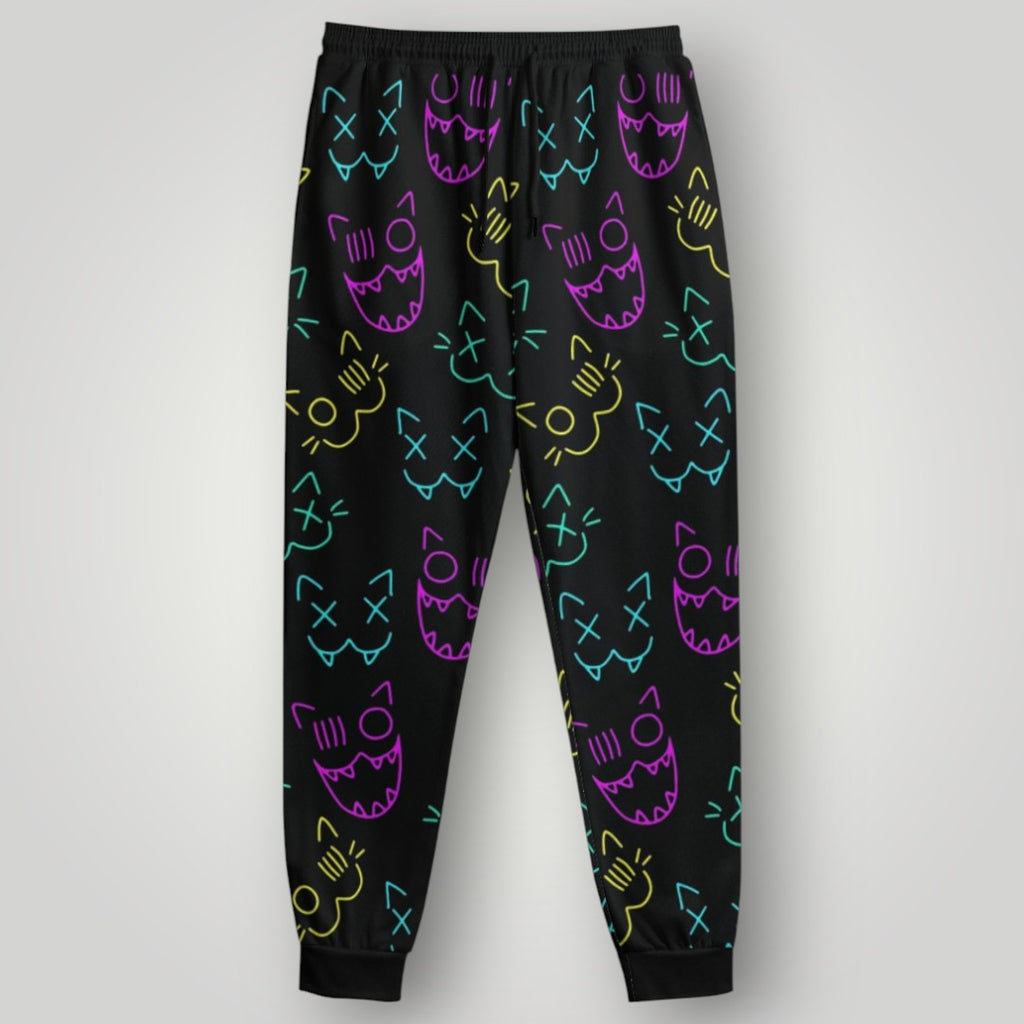 Arcane Jinx inspired jogger pants

Jinx Arcane neon gamer sweatpants

League of Legends Jinx fan joggers

Anime cyberpunk lounge pants