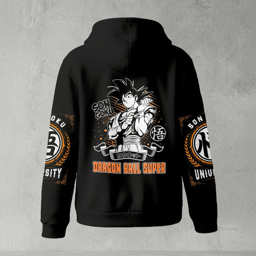 Dragon Ball Z Hoodie • Goku Anime Zip Up Sweatshirt