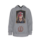 Arcane Vi inspired gamer hoodie front view

League of Legends Vi fan hoodie black

Anime streetwear Vi cosplay hoodie

Arcane style cyberpunk gamer sweatshirt