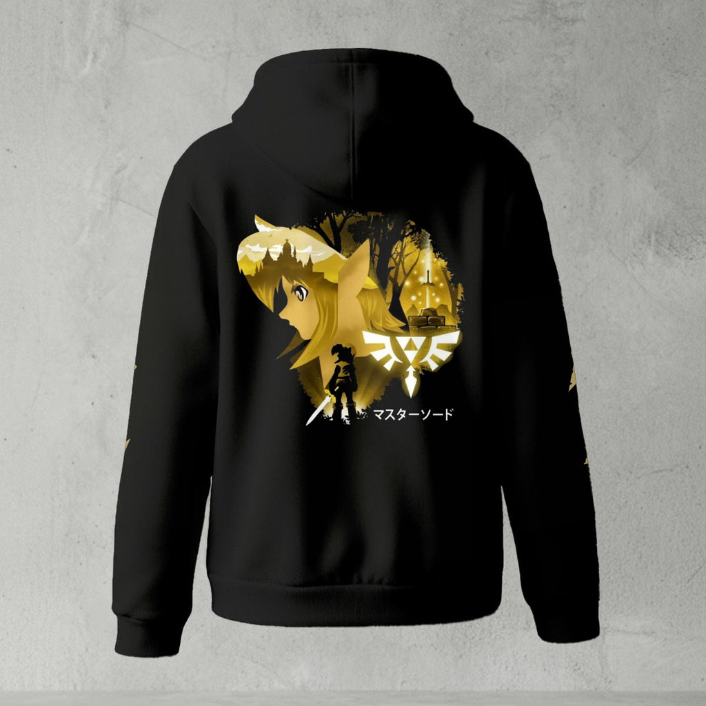 legend of zelda inspired hoodie

hero of hyrule sword hoodie

zelda fan art gamer hoodie

fantasy rpg sword hoodie

retro adventure game hoodie