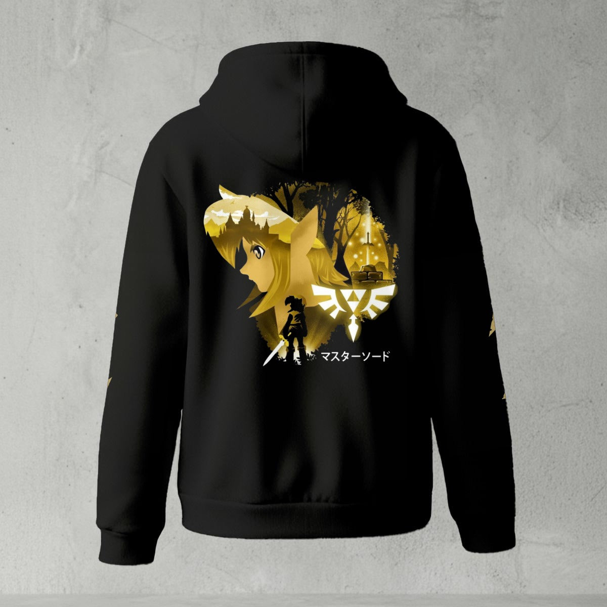 legend of zelda inspired hoodie

hero of hyrule sword hoodie

zelda fan art gamer hoodie

fantasy rpg sword hoodie

retro adventure game hoodie