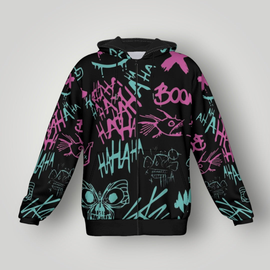 Arcane Jinx inspired neon gamer hoodie

Jinx Arcane anime cyberpunk hoodie

League of Legends Jinx fan hoodie black

Neon anime streetwear gamer sweatshirt