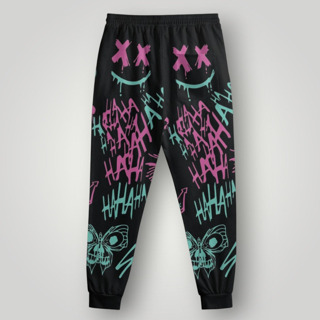 Arcane Jinx inspired jogger pants

Jinx Arcane neon gamer sweatpants

League of Legends Jinx fan joggers

Anime cyberpunk lounge pants