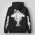 Arcane Vi inspired gamer hoodie front view

League of Legends Vi fan hoodie black

Anime streetwear Vi cosplay hoodie

Arcane style cyberpunk gamer sweatshirt