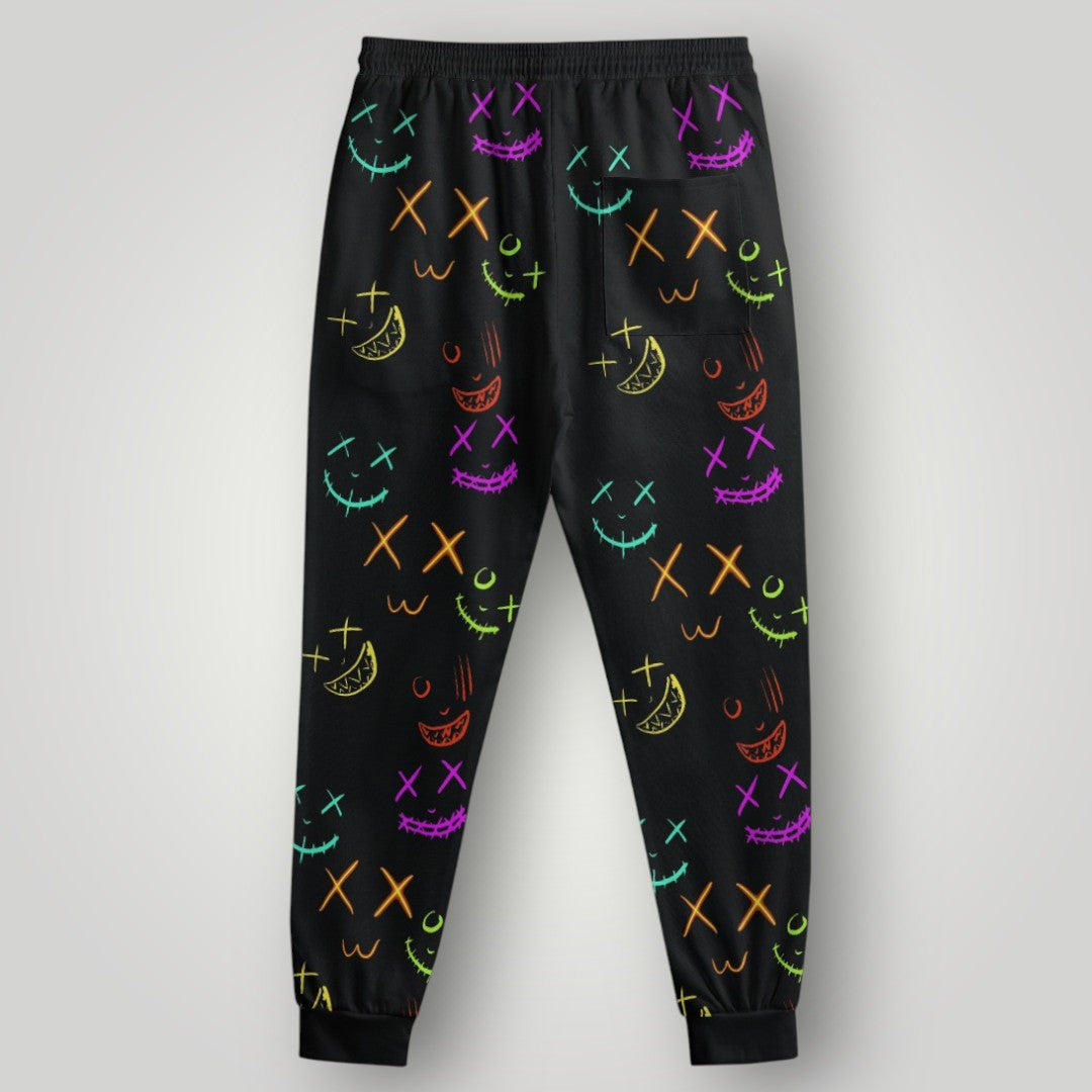 Arcane Jinx inspired jogger pants

Jinx Arcane neon gamer sweatpants

League of Legends Jinx fan joggers

Anime cyberpunk lounge pants