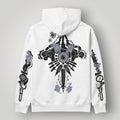 Arcane Vi inspired gamer hoodie front view

League of Legends Vi fan hoodie black

Anime streetwear Vi cosplay hoodie

Arcane style cyberpunk gamer sweatshirt