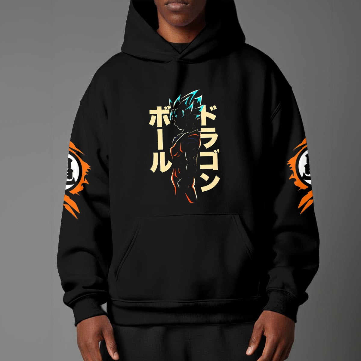 Dragon Ball Z Hoodie • Goku Anime Zip Up Sweatshirt