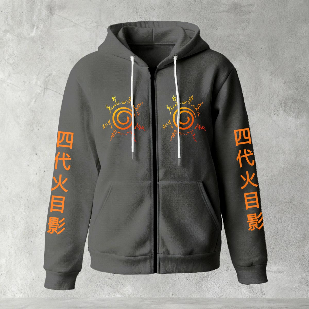 naruto inspired zip hoodie

anime ninja hoodie black

naruto fan art streetwear

uzumaki style hoodie

anime zip up sweatshirt
