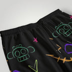 Arcane Jinx inspired jogger pants

Jinx Arcane neon gamer sweatpants

League of Legends Jinx fan joggers

Anime cyberpunk lounge pants