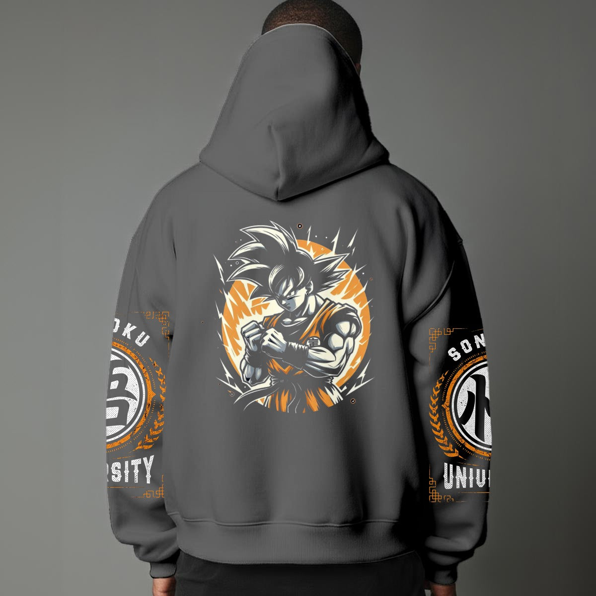 Dragon Ball Z Hoodie • Goku Anime Zip Up Sweatshirt