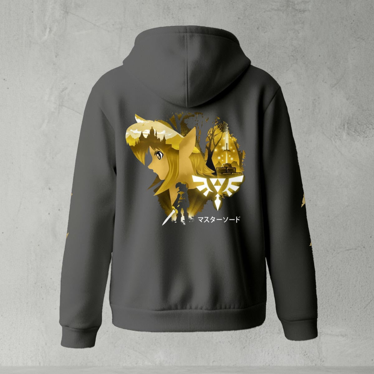 legend of zelda inspired hoodie

hero of hyrule sword hoodie

zelda fan art gamer hoodie

fantasy rpg sword hoodie

retro adventure game hoodie