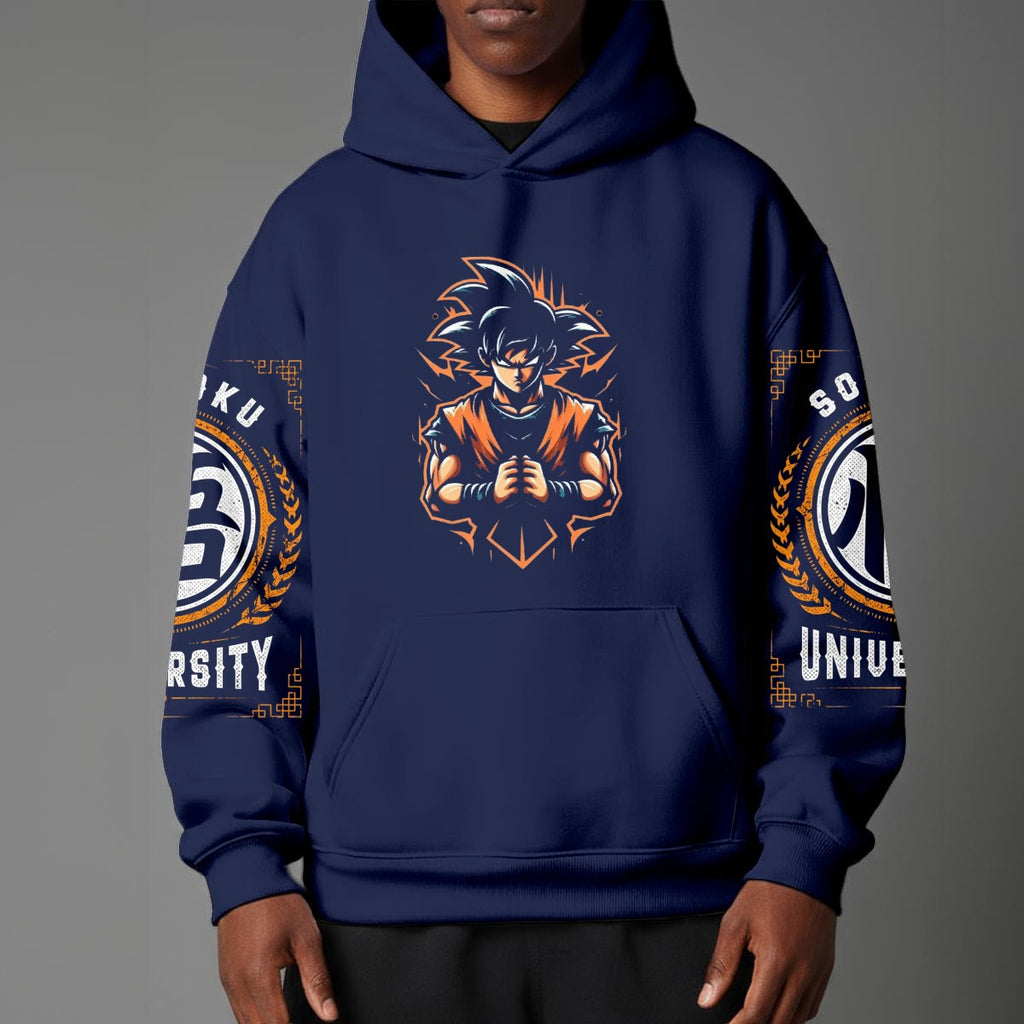 Dragon Ball Z Hoodie • Goku Anime Zip Up Sweatshirt