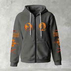 Dragon Ball Z Goku "Go" Kanji Symbol Zip-Up Hoodie | Black Anime Streetwear