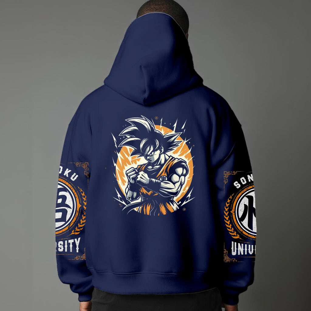 Dragon Ball Z Hoodie • Goku Anime Zip Up Sweatshirt